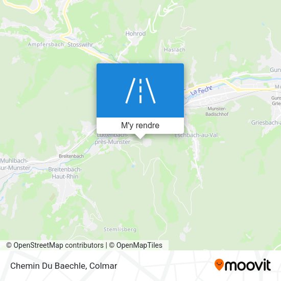 Chemin Du Baechle plan