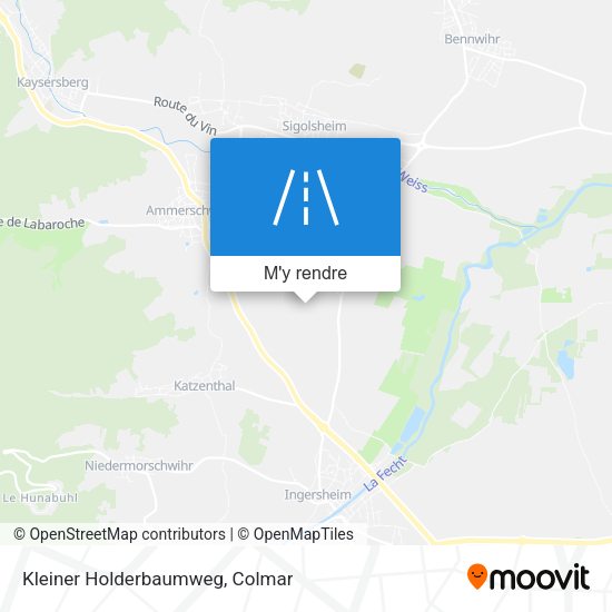 Kleiner Holderbaumweg plan