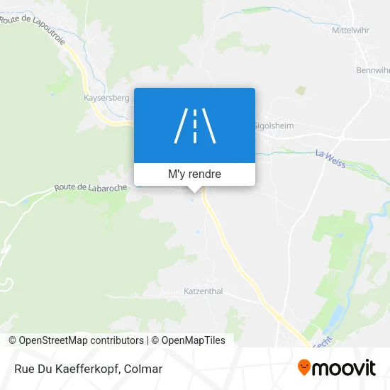 Rue Du Kaefferkopf plan