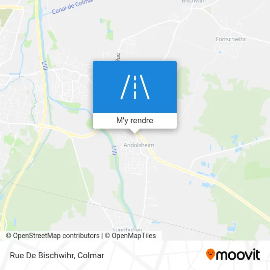 Rue De Bischwihr plan
