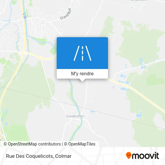 Rue Des Coquelicots plan