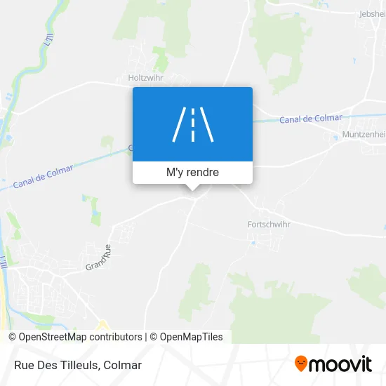 Rue Des Tilleuls plan