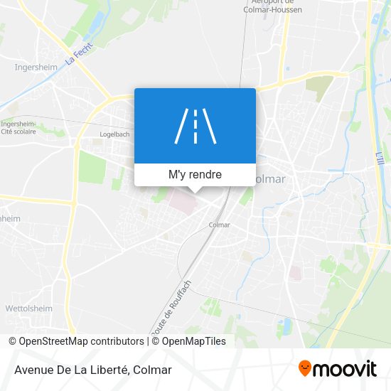 Avenue De La Liberté plan