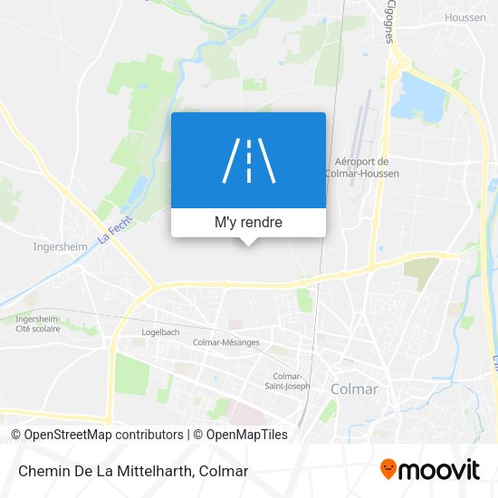 Chemin De La Mittelharth plan