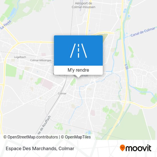 Espace Des Marchands plan