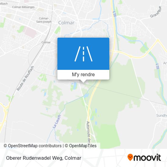 Oberer Rudenwadel Weg plan
