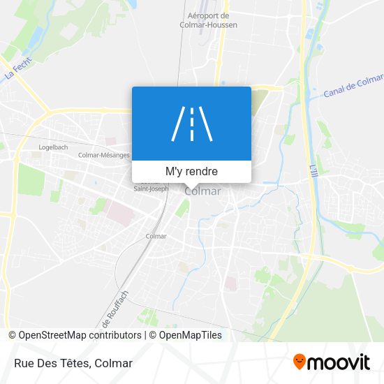 Rue Des Têtes plan