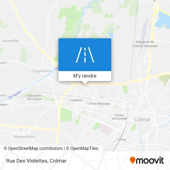 Rue Des Violettes plan