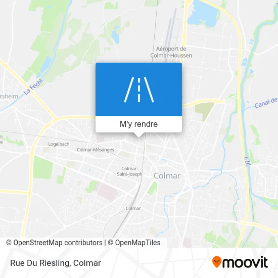 Rue Du Riesling plan