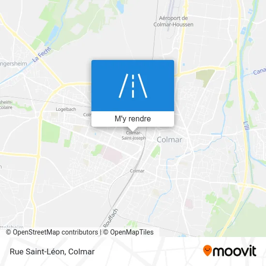 Rue Saint-Léon plan