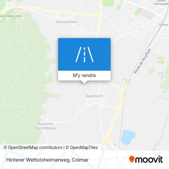 Hinterer Wettolsheimerweg plan