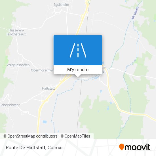 Route De Hattstatt plan