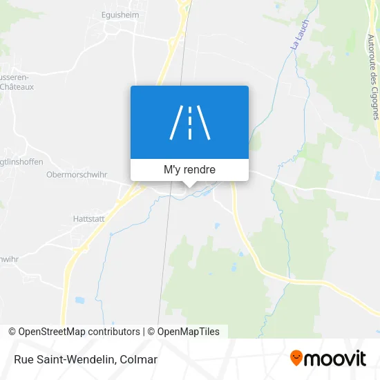 Rue Saint-Wendelin plan