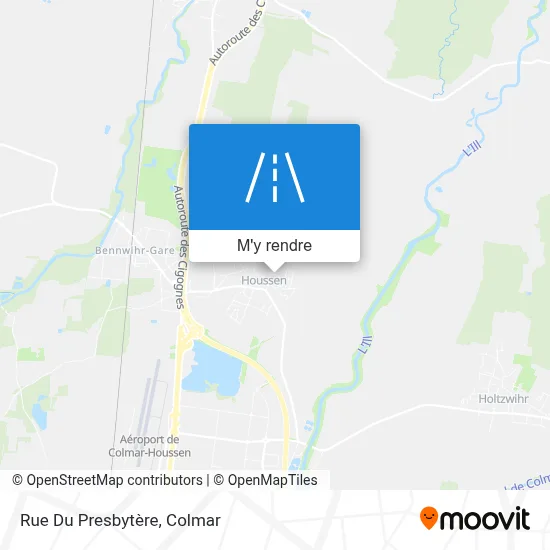 Rue Du Presbytère plan