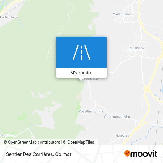 Sentier Des Carrières plan