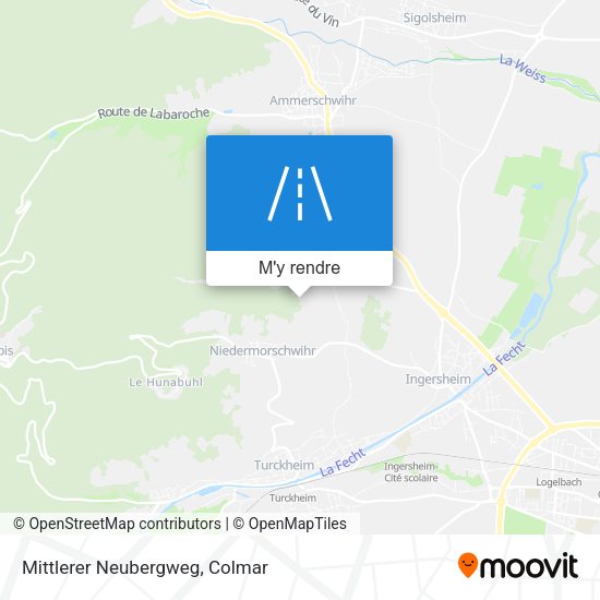 Mittlerer Neubergweg plan