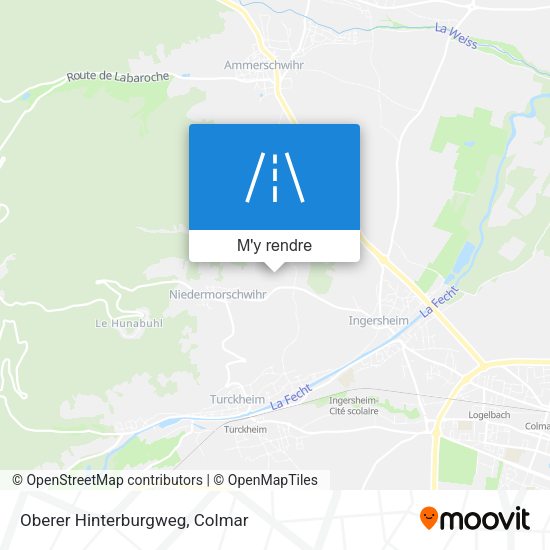 Oberer Hinterburgweg plan