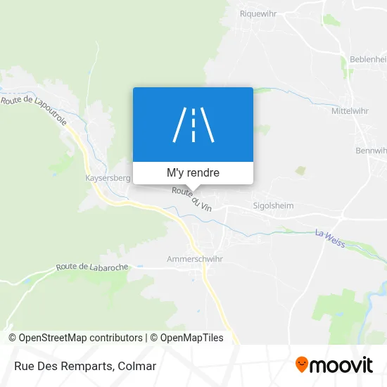 Rue Des Remparts plan