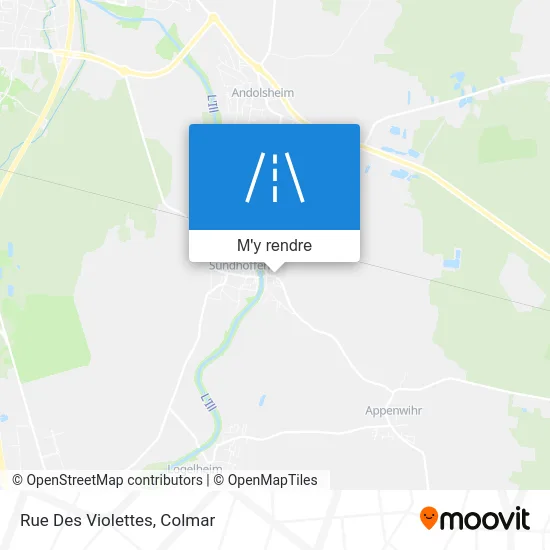 Rue Des Violettes plan