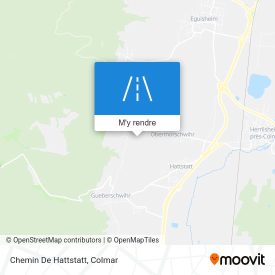 Chemin De Hattstatt plan