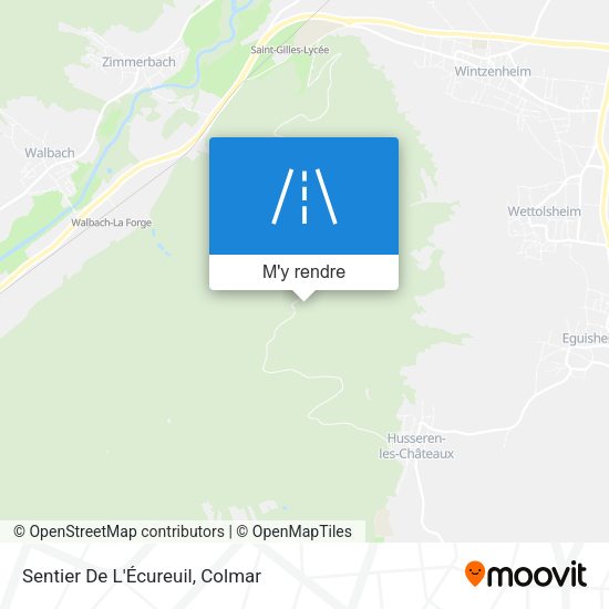 Sentier De L'Écureuil plan