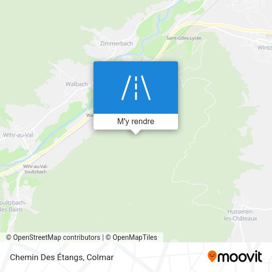 Chemin Des Étangs plan