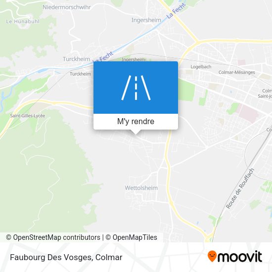 Faubourg Des Vosges plan