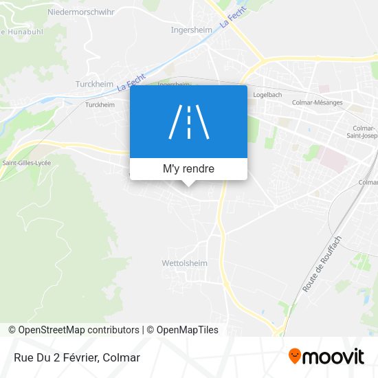 Rue Du 2 Février plan