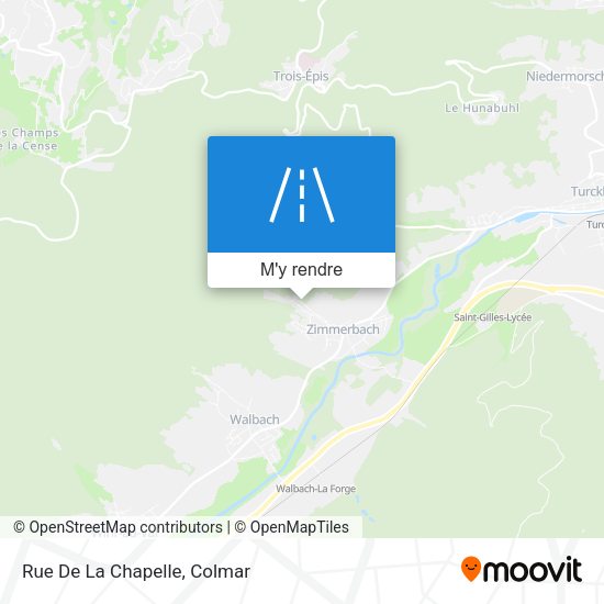 Rue De La Chapelle plan