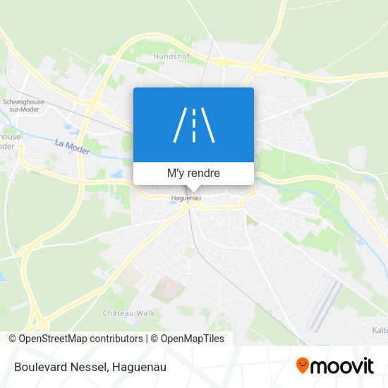 Boulevard Nessel plan