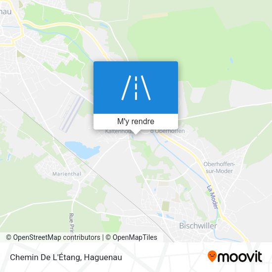 Chemin De L'Étang plan