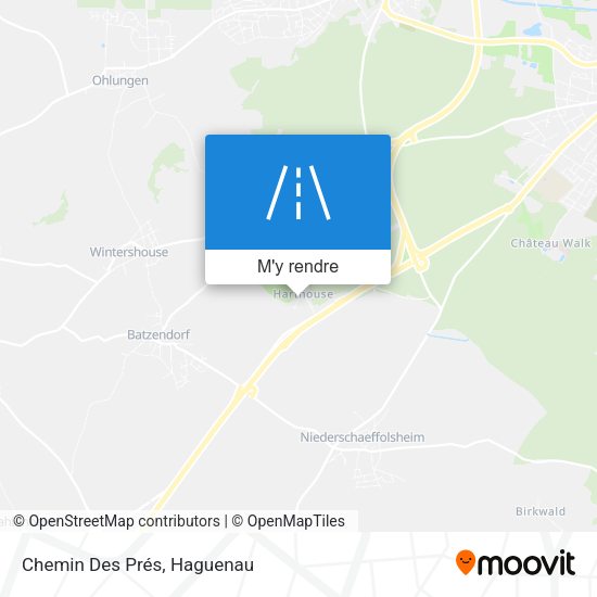Chemin Des Prés plan