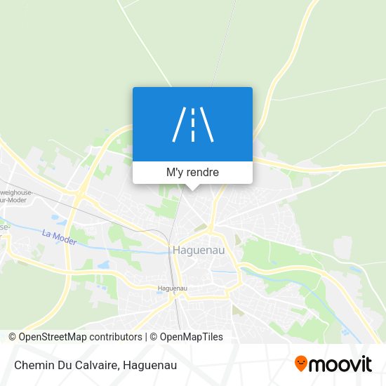 Chemin Du Calvaire plan