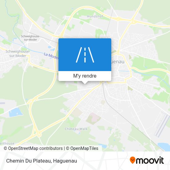 Chemin Du Plateau plan