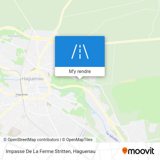 Impasse De La Ferme Stritten plan