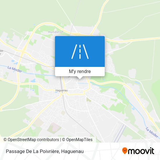 Passage De La Poivrière plan