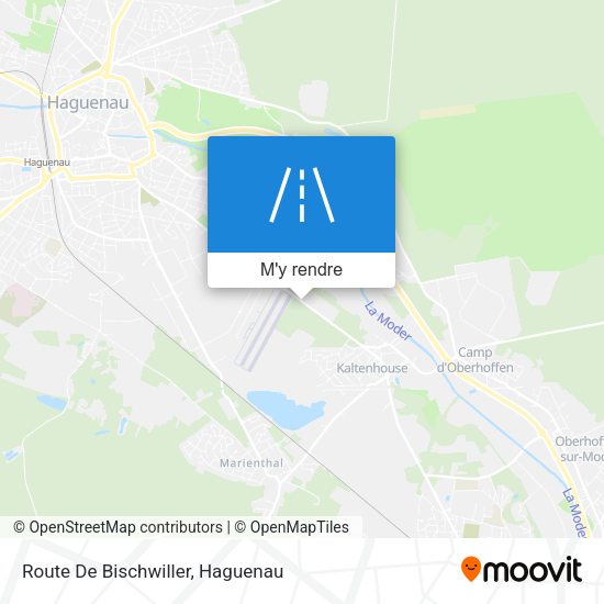 Route De Bischwiller plan