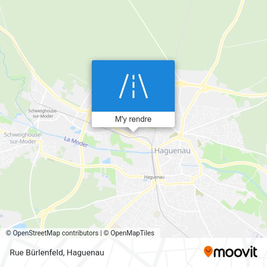 Rue Bürlenfeld plan