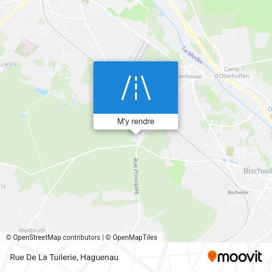 Rue De La Tuilerie plan