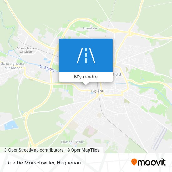 Rue De Morschwiller plan