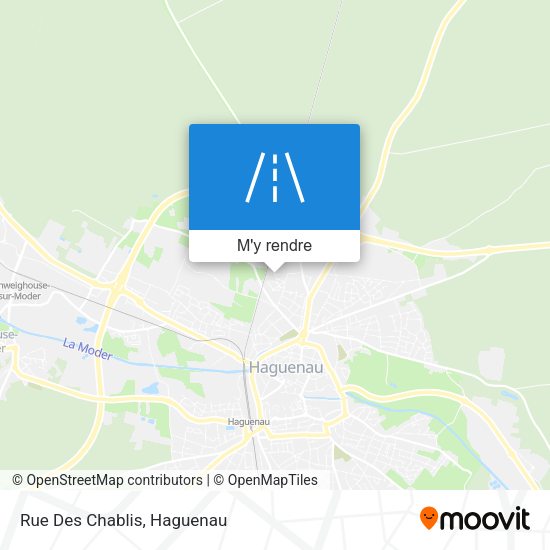 Rue Des Chablis plan