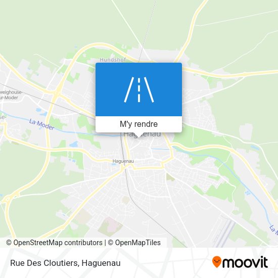 Rue Des Cloutiers plan