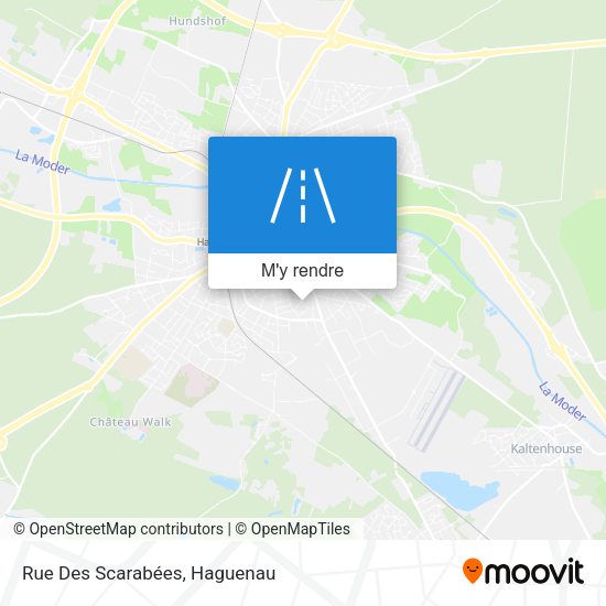 Rue Des Scarabées plan