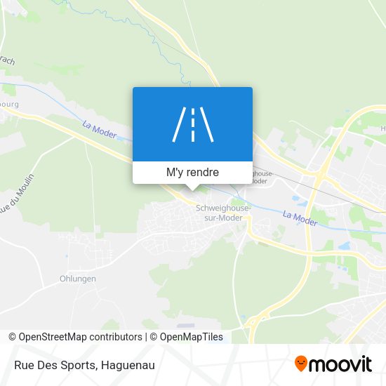 Rue Des Sports plan