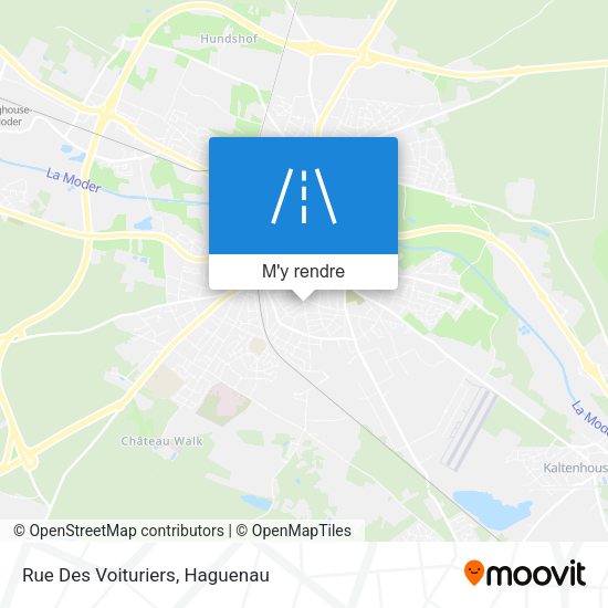 Rue Des Voituriers plan