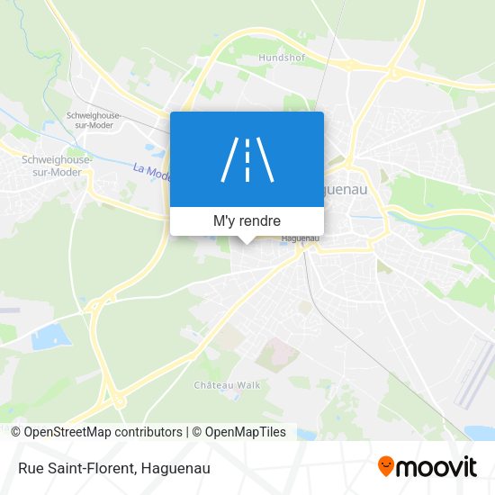 Rue Saint-Florent plan