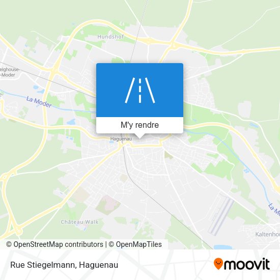 Rue Stiegelmann plan