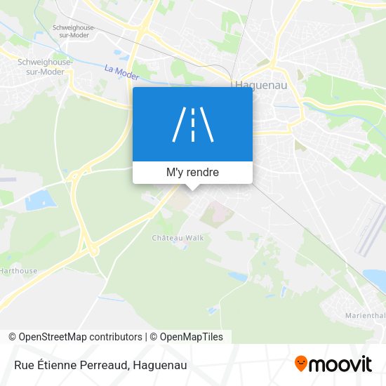 Rue Étienne Perreaud plan