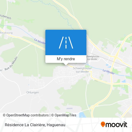 Résidence La Clairière plan