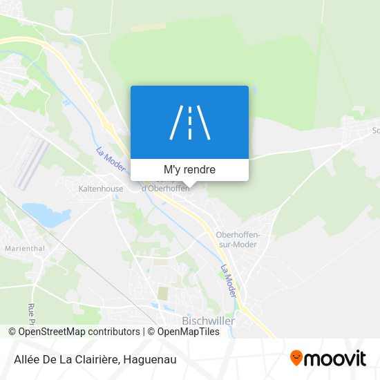 Allée De La Clairière plan